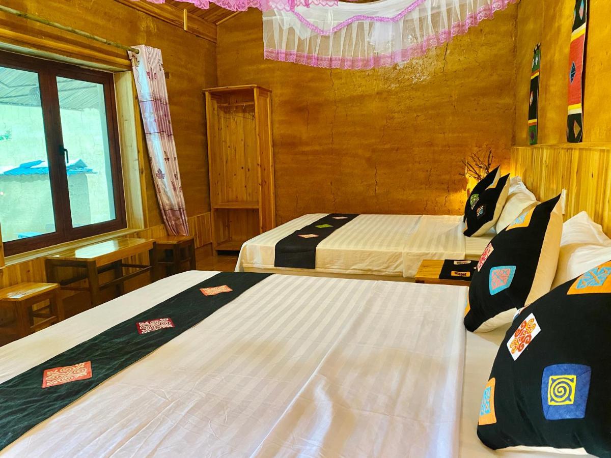 Lý Đành Homestay Quan Ba Exterior foto