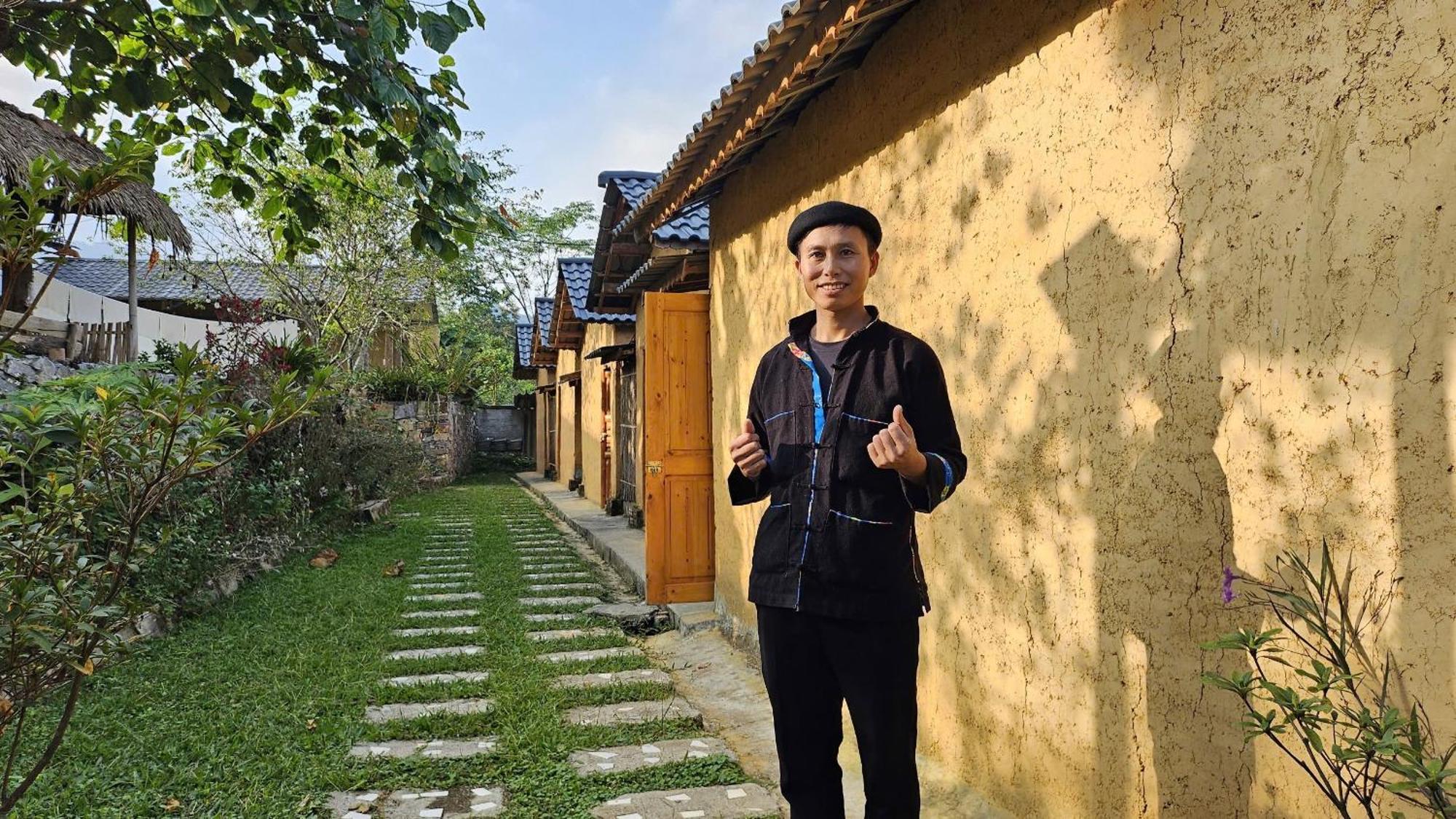 Lý Đành Homestay Quan Ba Exterior foto